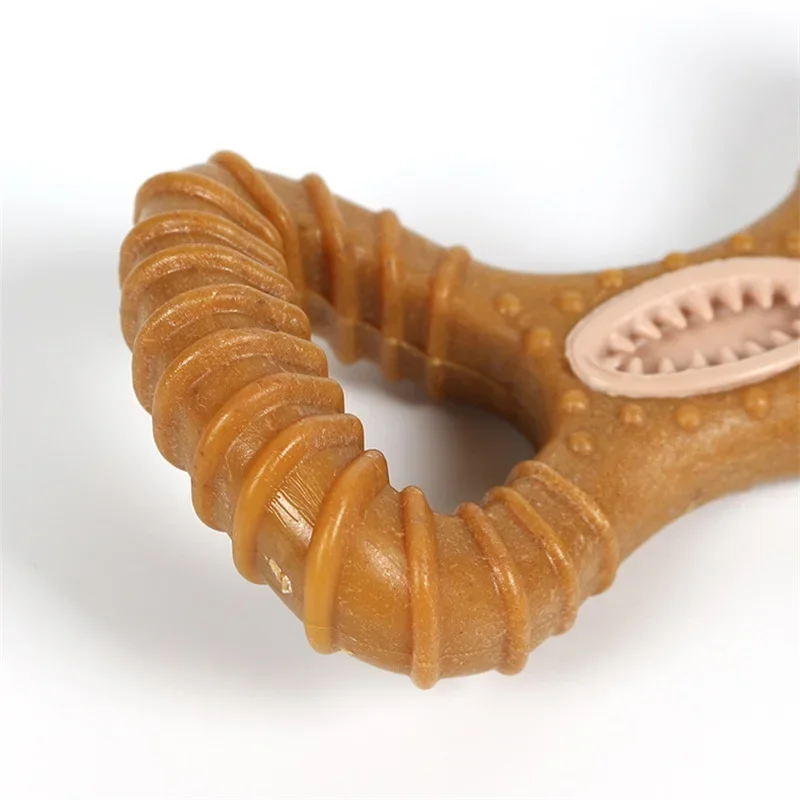 Neue 15 cm Große Rasse Holz Hund Kauen Stick Interaktive Zähne Reinigung Langlebig Kauen Spielzeug Unzerstörbar Robustes Hundespielzeug – Detail 6
