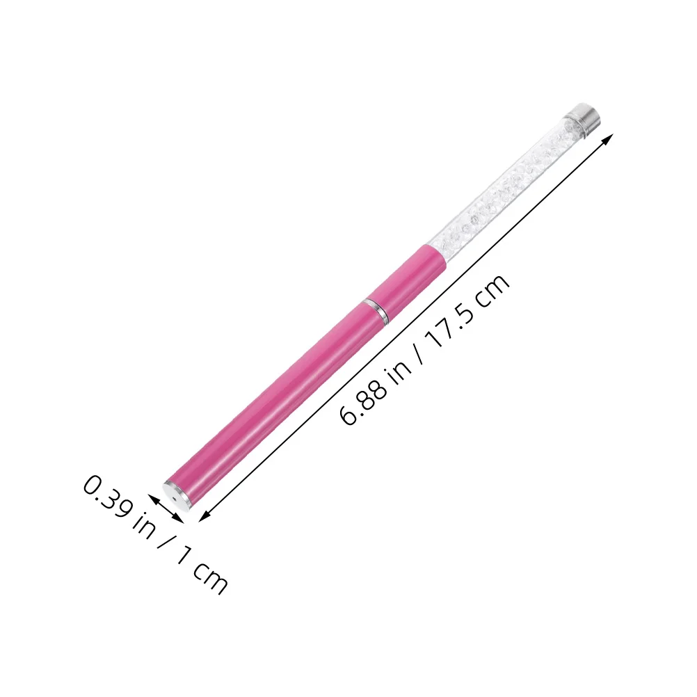 2Pcs Nail Polishing Pen Multifunctional Manicure Tool for Nail Care Buffing Dead Skin Removing Perfect for Home Salon