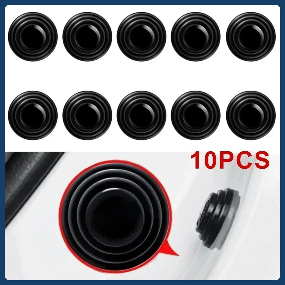 4/1020/PCS Car Door Anti-shock Silicone Pad Universal Anti-Noise Buffer Gasket Anti-collision Door Sticker Soundproof Crash Pad