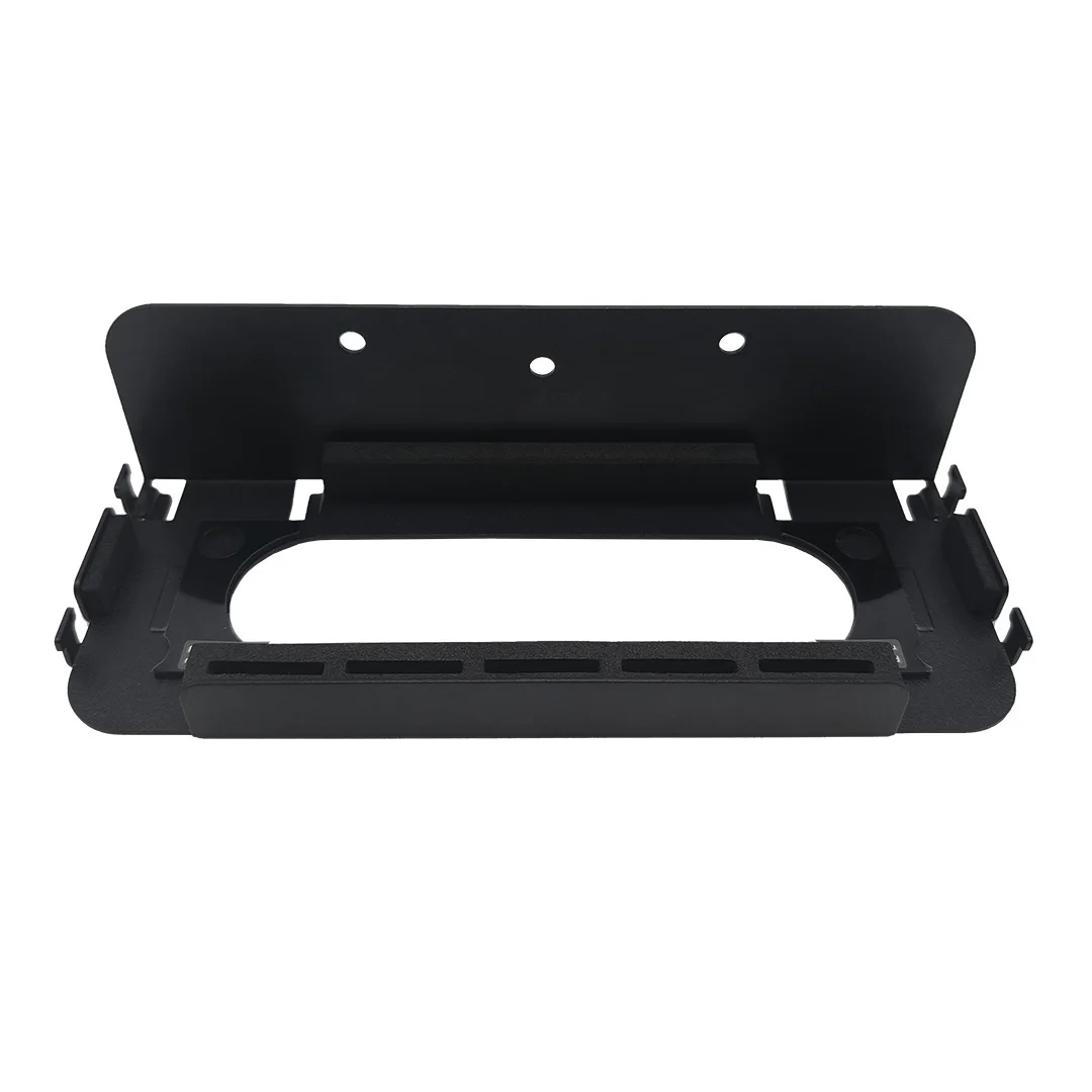 For Switch/OLED/Switch 2 Console TV Dock Metal Wall Mount with 5 Game Card Storage For Switch 1/2 Organizer Shelf Base
