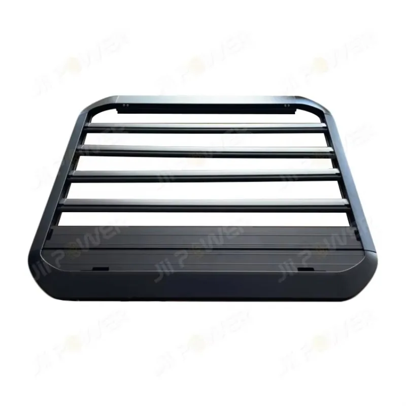 

JP16 ODM Aluminum Luggage Carrier Roof Rack with Left Side Extendable Ladder for Wrangler JK JL 2doors 4doors