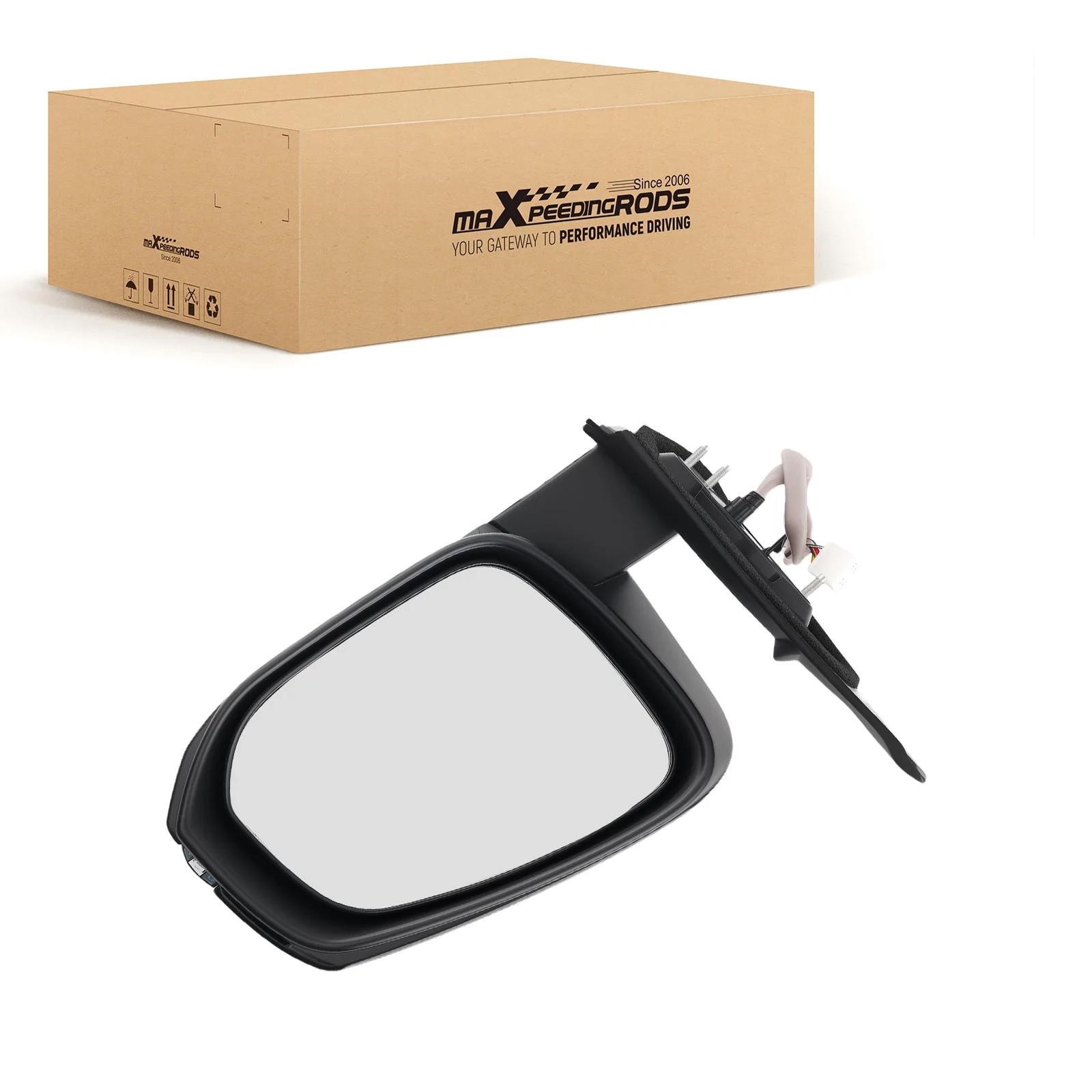 

Right Side View Mirror for Toyota Tacoma 2016-2023 Heated 8791004230PFM Power Car Mirror Rear View Mirror Side View Mirror