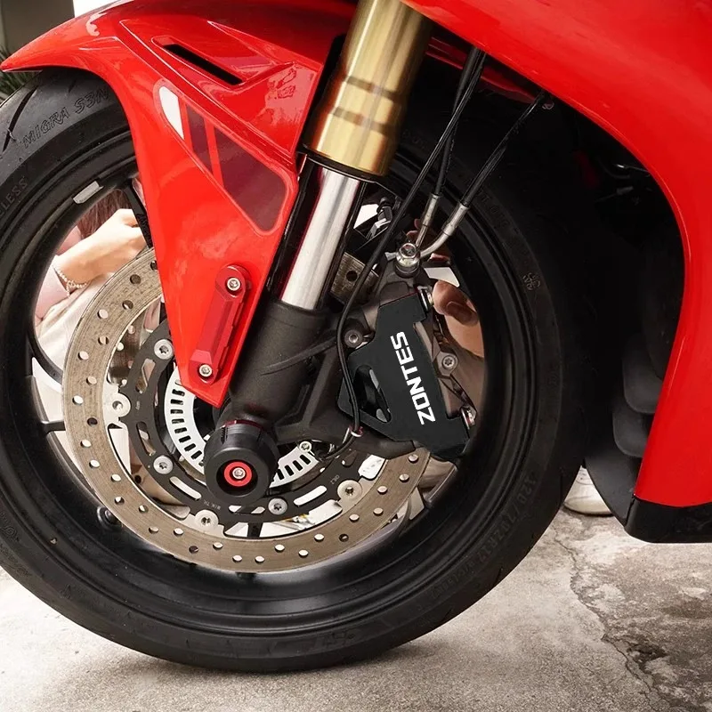 For ZONTES 368G 368D 368M 368E 368K 703F 350D 350E 350M Motorcycle Accessories Front Brake Calipers Protection Guard Right Side - Image 3
