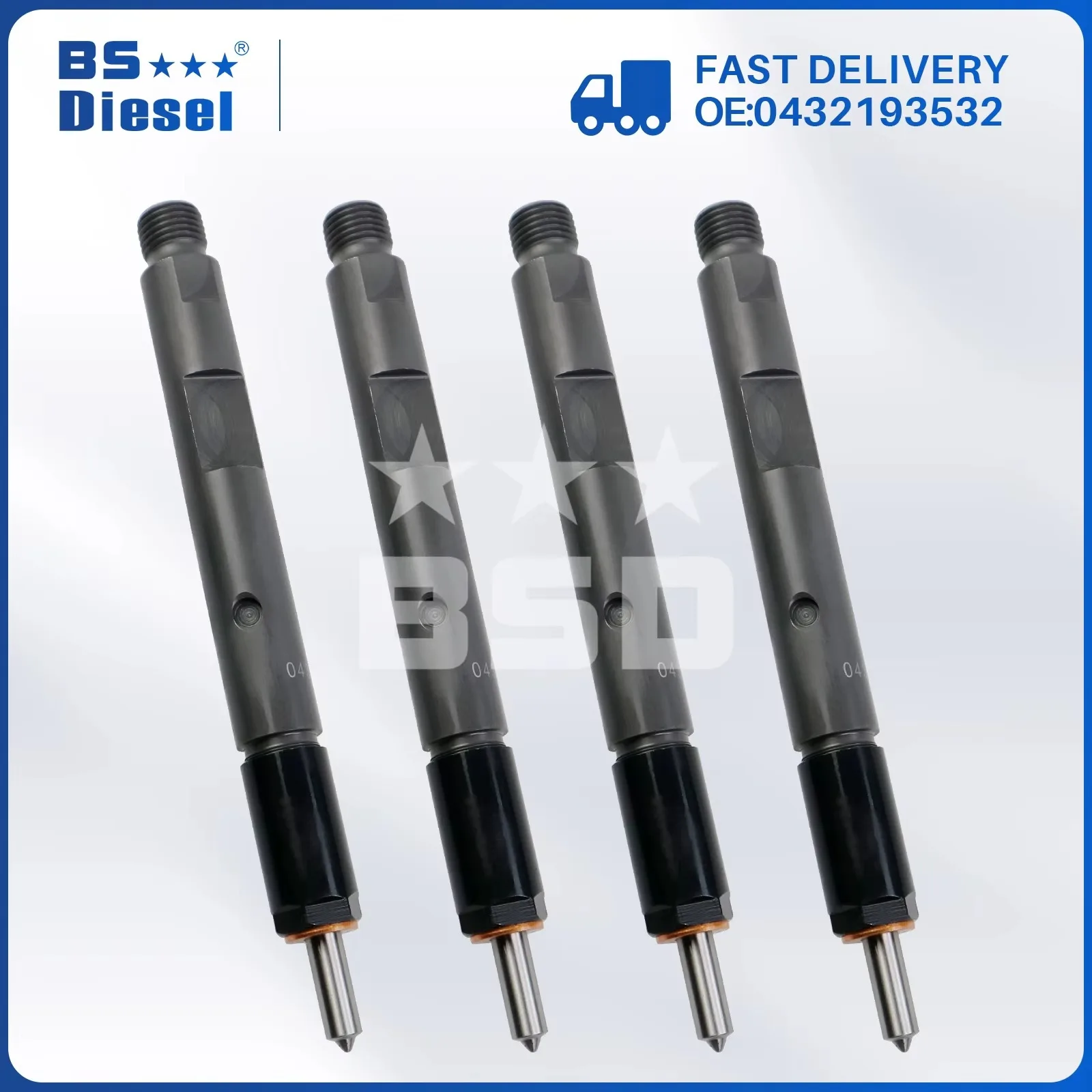4pcs 0432193532 Diesel Fuel Injector Part 0 432 193 532 For Ford Ranger 2.8D Car Engine (4)Pieces/Lot