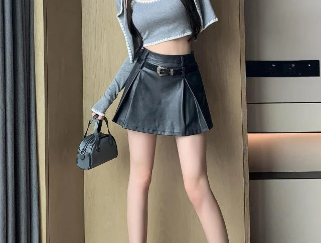 Spicy Girl Design Feeling Slimming A-line 2026 Autumn and Winter New High Waisted 100 Skirt