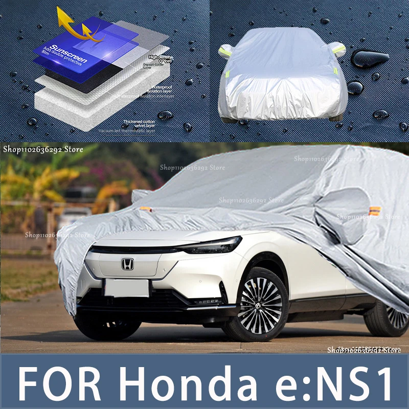 

For HONDA E:NS1 Outdoor Protection Full Car Covers Snow Cover Sunshade Waterproof Dustproof Exterior Car accessories