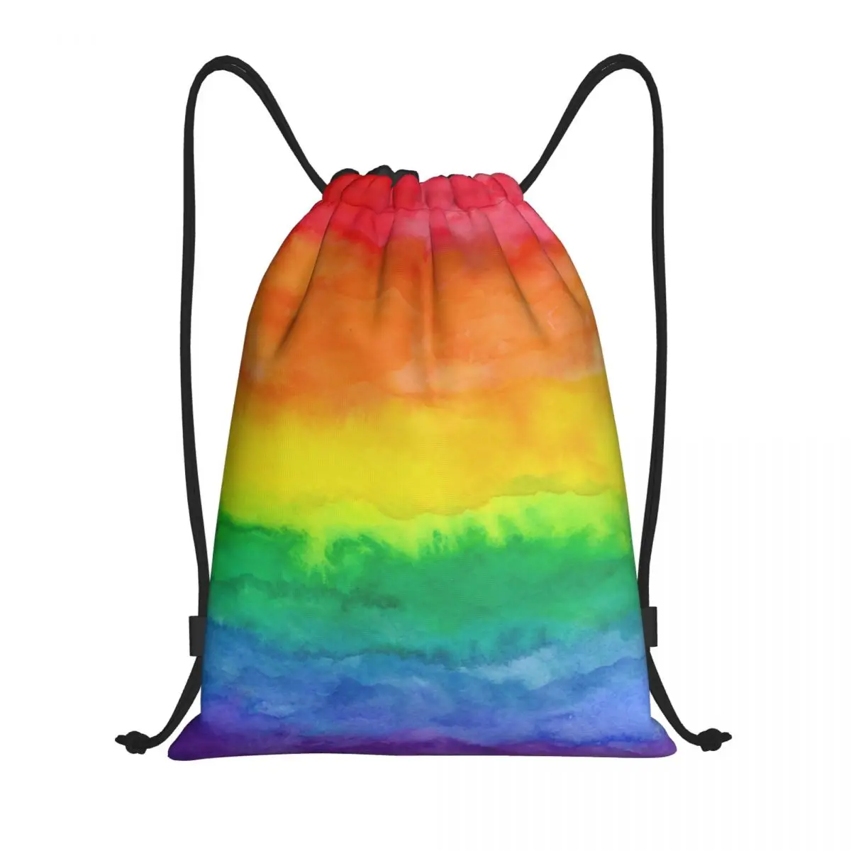 

Pride Gay LGBT Rainbow Flag Drawstring Backpack Women Men Sport Gym Sackpack Portable Training Bag Sack