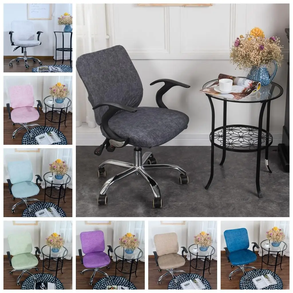 Stretchable Dining Chair Cover for 38-52cm Diameter Round / Square Chair Stool -