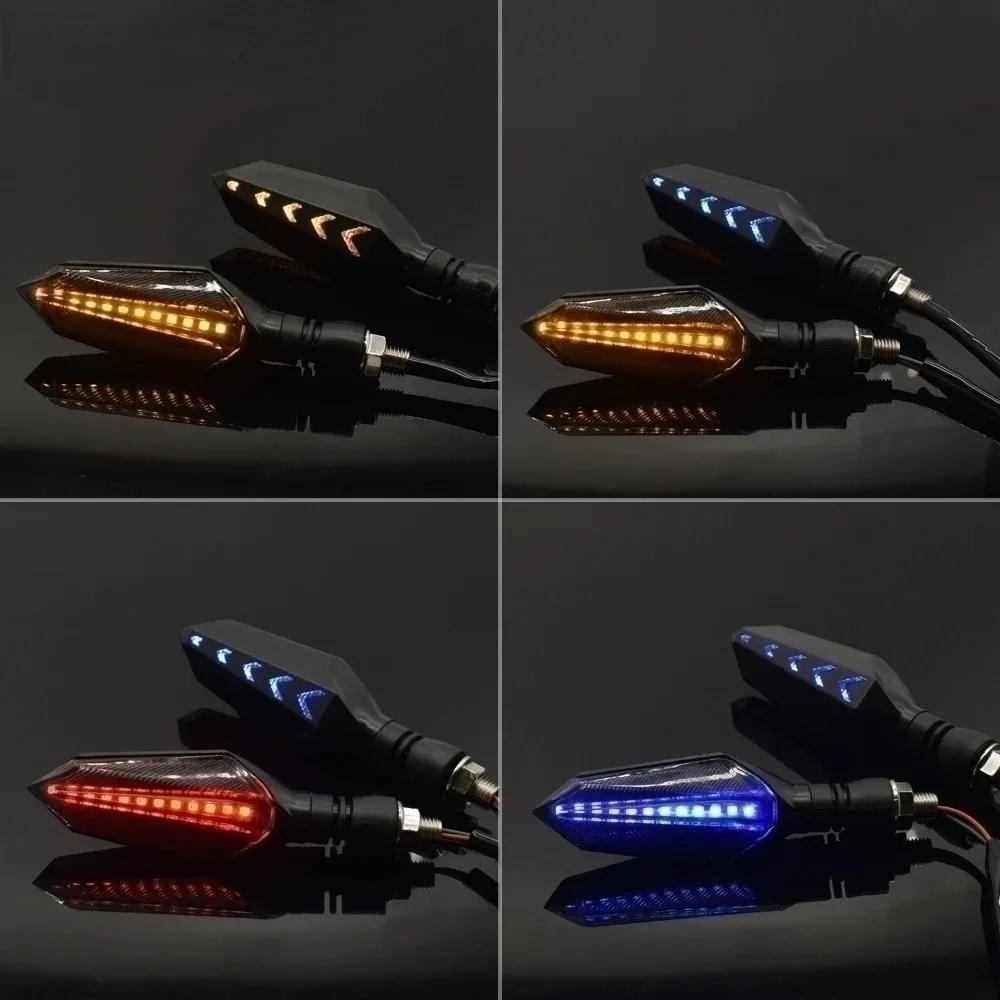 Universal Motorcycle Turn Signal LED Lights Indicators Signal Light For Yamaha YZF R3 YZF R25 YZF R6 YZF 600R FZR 600 FZ600