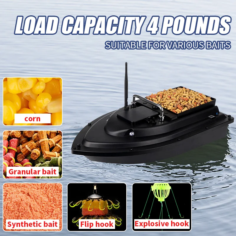 Factory Custom Large Remote Control Bait Boat Large Nesting Hook Bait Delivery Long Range Heavy Duty for Sea Lake Fishing