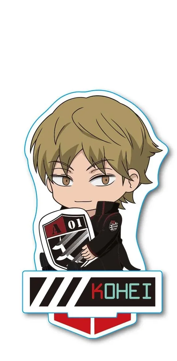 Anime KOHEI SOYA YUICHI KEI OSAMU Mini Action Figure Doll Acrilico Modello di supporto Piastra Cosplay Giocattolo per il regalo