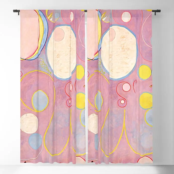 

Hilma Af Klint Blackout Curtains 3D Print Window Curtains for Bedroom Living Room Decor Window Treatments