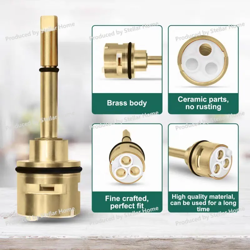 For Delta Faucet RP51919 /RP51918, Replacement Part Gold Steering Valve Replacement