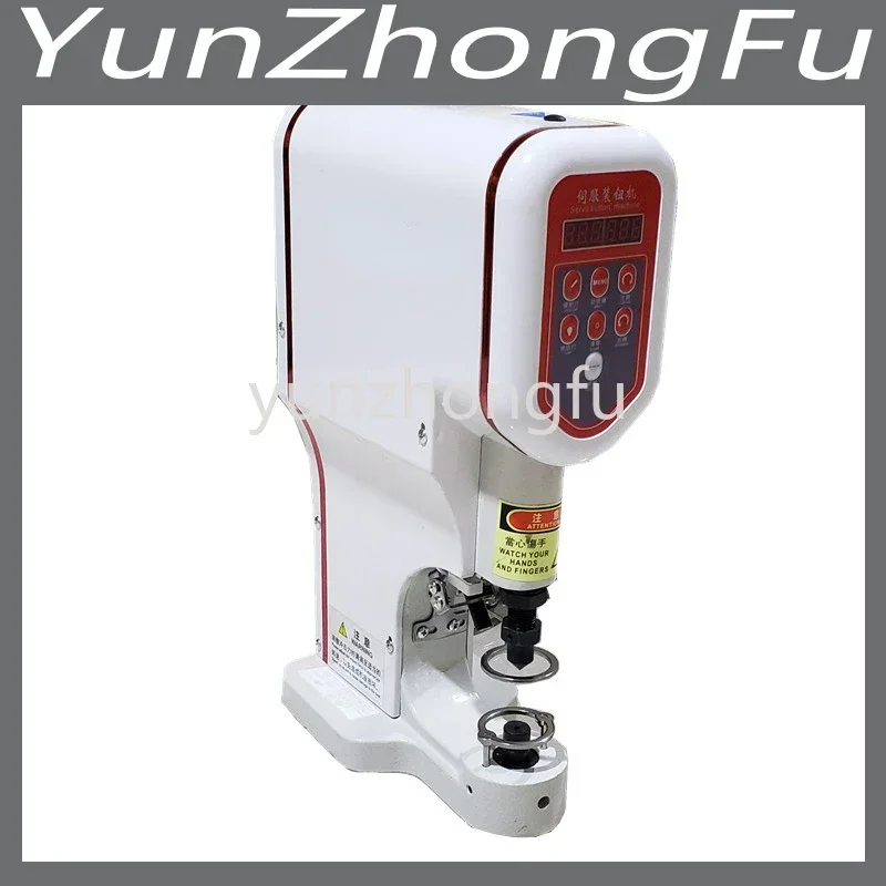 

818 Computer Button Attaching Machine Direct Drive Dotter Electric Button Set-in Machine Mask Exhalation Valve Machine Beer Tap
