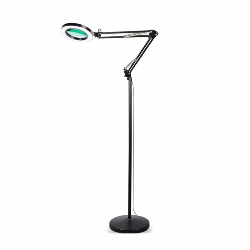 

Cold white light beauty manicure eyelashes tattoo piano lamp, living room bedroom eye protection vertical magnifying glass desk