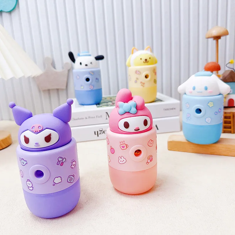 

1/6PCS Cartoon-Style Cute Design Manual/Automatic Feed Pencil Sharpener (Ideal for Elementary School Students)