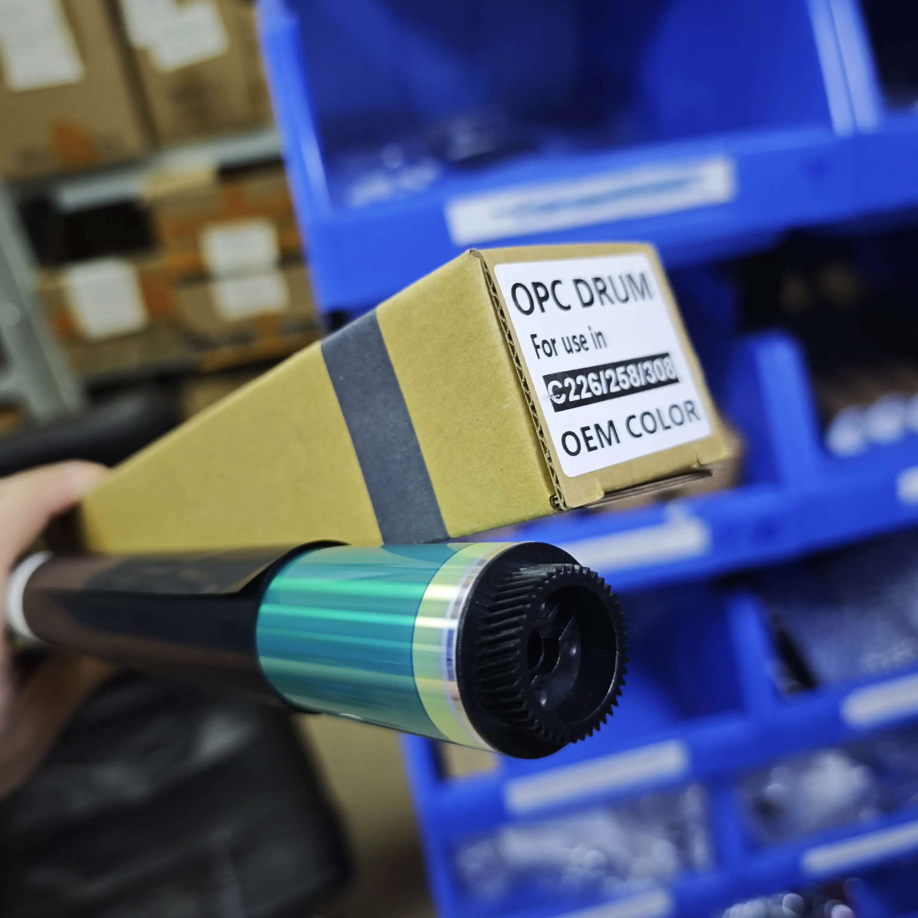 

6 шт. DR313 оригинальный цветной OPC-барабан с длительным сроком службы для Minolta Bizhub C258 C368 C558 C458 C7930 C226 80 000 страниц