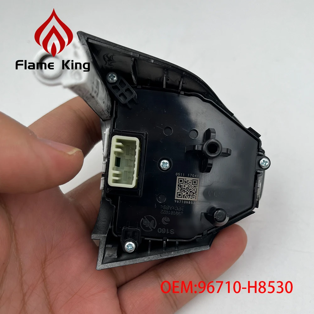 Flame king For Kia RIO 2018-2021 X-LINE K2 RIO 4 Bluetooth audio control buttons on the multifunctional steering wheel of a car