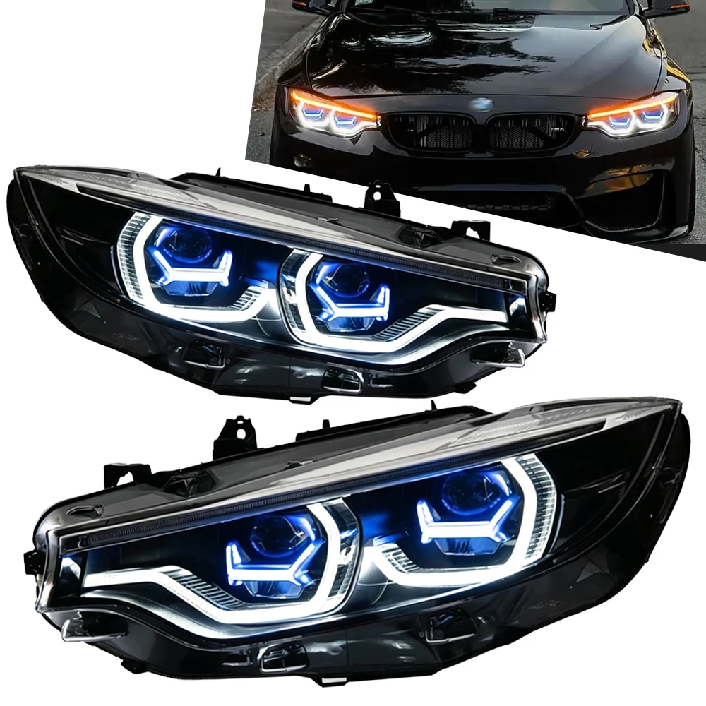 TYPY Car Lights For BMW 4 Series F32 F36 Headlights 2013-2019 LED Projetor head Lamp Daytime Running Light Automotive Accessories