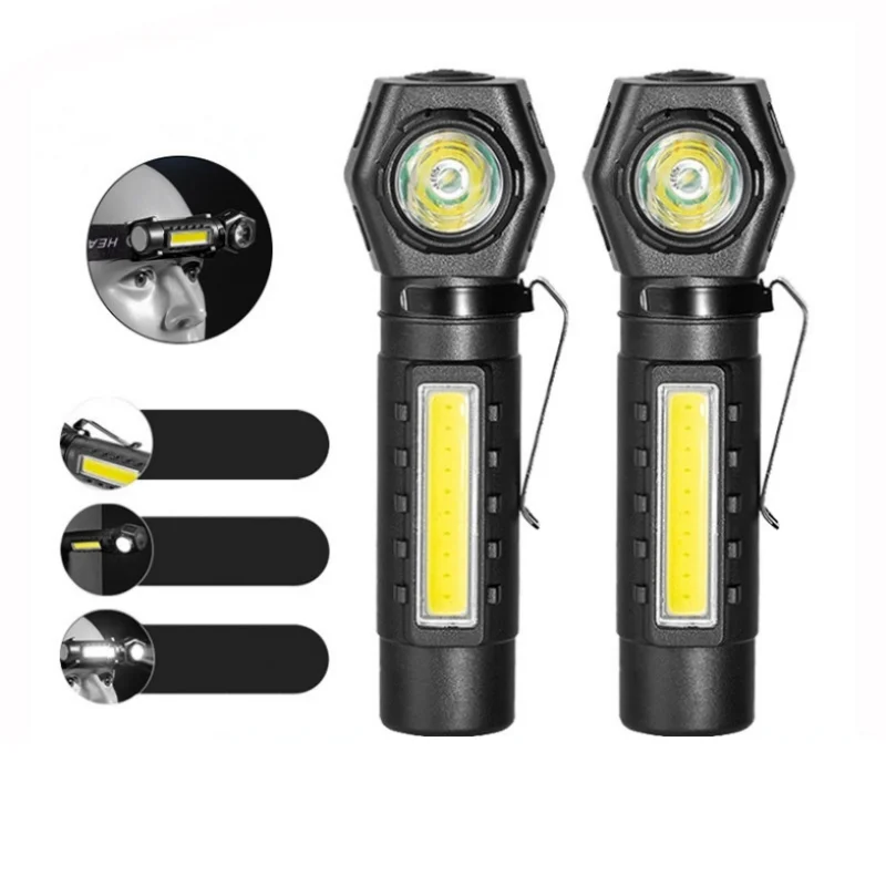 

Rechargeable Fishing LED Headlamp Outdoor Fishing Camping Headlight XPE COB Work Strong Magnetic Powerful Headlight Super Bright