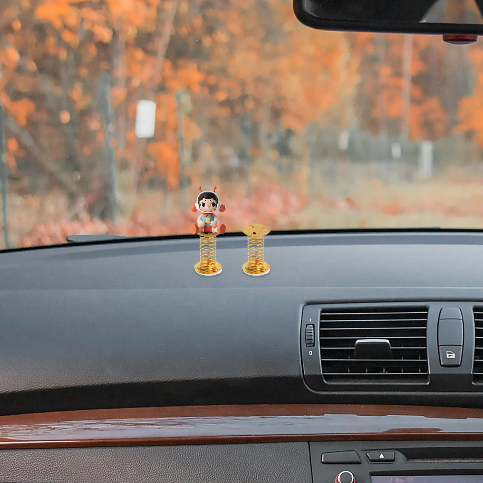 

20 шт. пружинных оснований для фигурок-бобблхедов: гибкие пружинные основания для приборной панели для поделок, наборов для творчества и детских проектов