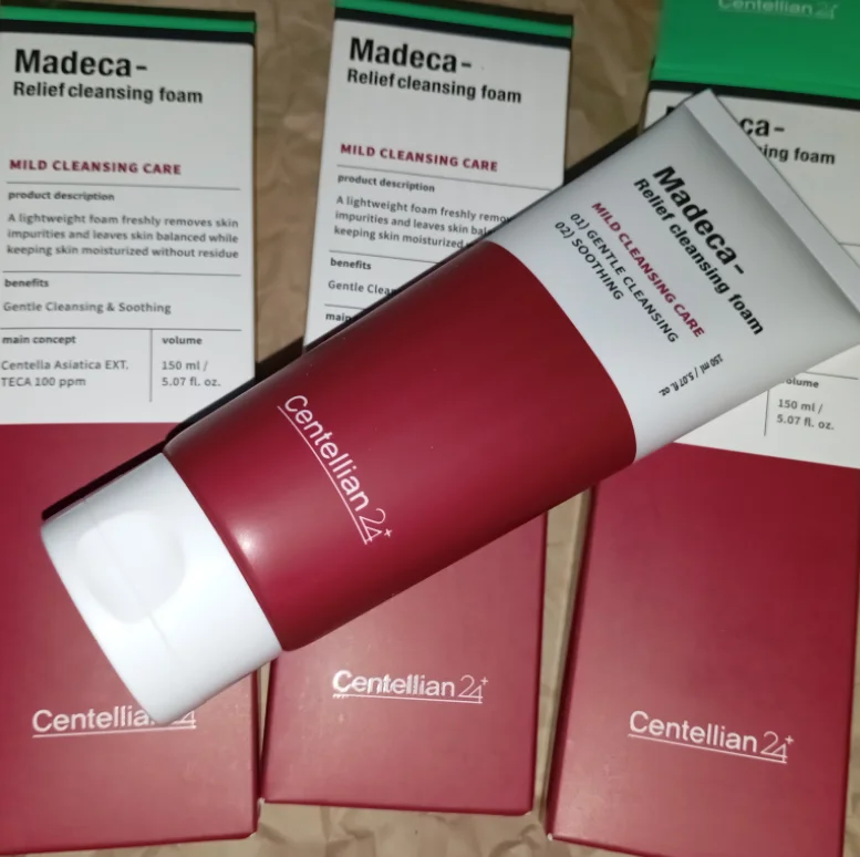 150ml Centellian24 Madeca Relief Cleansing Foam Mild Sooth Repair Clean Sensitive Skin Centella Asiatica Extract Korean Cleanser