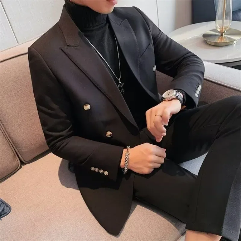 Trendy Korean Reviews Many Men's Jackets Blazers Joker Luxury Designer Fast Delvery Clothing Fashion 2024 Male Coats Deals Cold