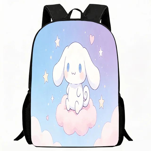 

Kids Bag Kawaii Cloud Puppy Print School Backpack Breathable Adjustable Children's Casual Daypack Durable Kids Bookbag for Toddl