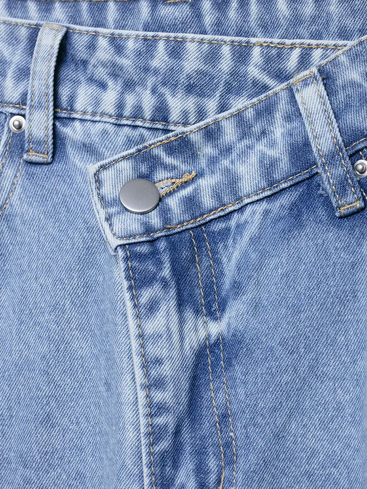 NLZGMSJ Vintage Casual Chic ผู้หญิงกางเกง Crossover Sashes กระเป๋าตรงกางเกงหลวมแฟชั่น 2025 ฤดูใบไม้ผลิฤดูร้อนกางเกง