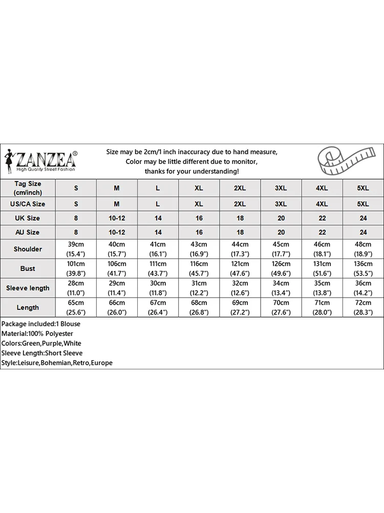 ZANZEA-Chemisier de travail à col à revers pour femme, chemise à manches courtes, boutons vers le bas, décontracté, élégant, monochromatique, avocat, été, 2024