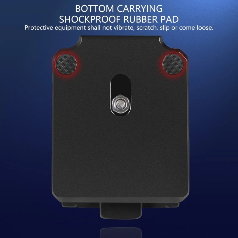 L4MDヘルメットマウントベースは、アクションカメラ用のネジナットアダプター付きブラケットを固定します