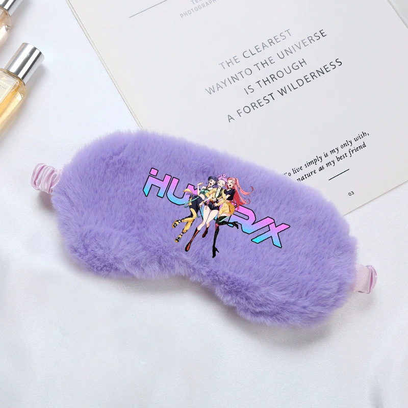 

Kpop Охотники на демонов, маски для сна, аниме, печатные фигурки, повязка на глаза, повязка на глаз, дорожная маска для глаз, расслабляющая маска, тени для век, подарок