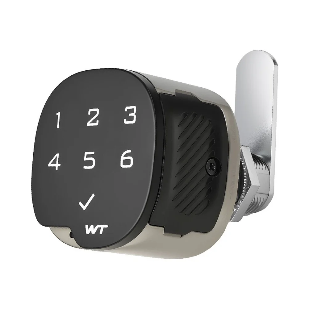 Zinc Alloy Digital Combination Lock 20mm 30mm Size Black Electronic Code Lock with Public Private Mode Switching
