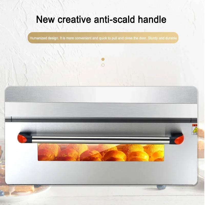 3.2KW Commercial Baking เตาอบไฟฟ้าขนาดใหญ่ความจุปลาย่างมันเทศพิซซ่าเตาอบเค้กเตาอบอัตโนมัติขนาดใหญ่