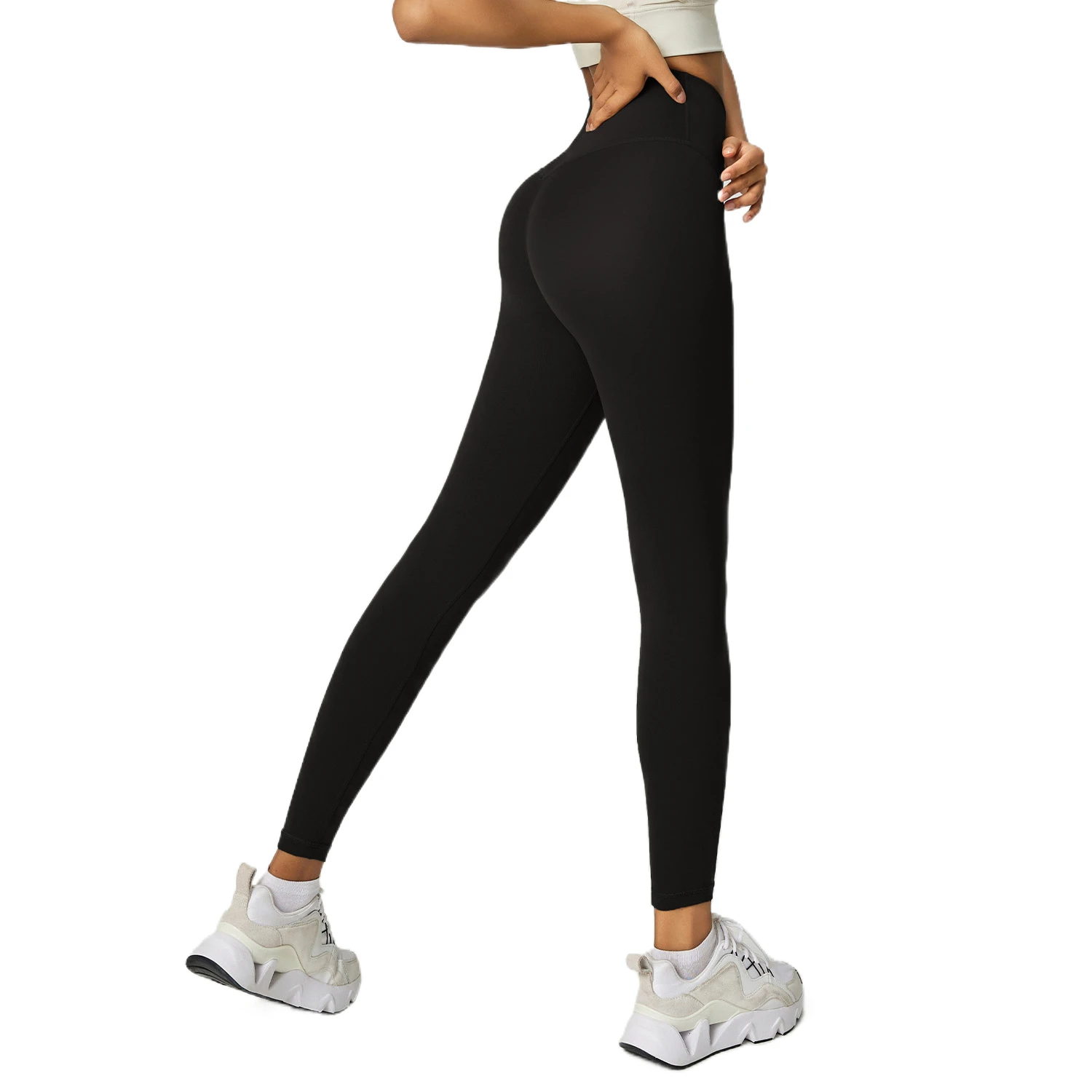 

Mermaid Curve Peach Hip Yoga Pants Women's High Waist Abdominal Yoga Fitness Pants No Embarrassment Line Sports Tight Pants