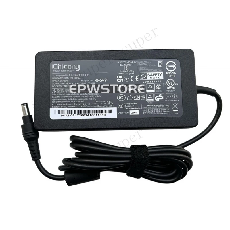 

Блок питания S+ Chicony 120W AC для Intel NUC 13 NUC13VYKi5 NUC13ANHi5