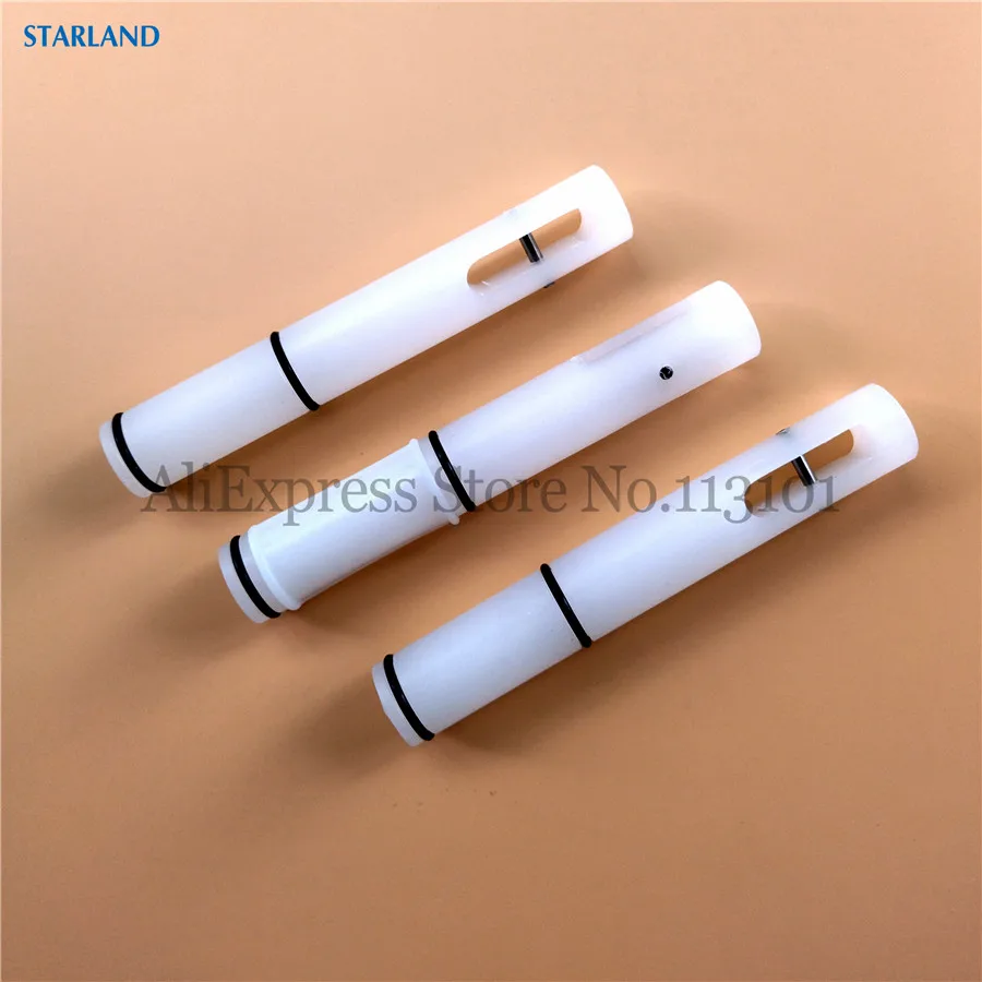 3 In 1 Valve Rod Spare Parts With Seal Rings Replacement Of Soft Serve Ice Cream Machines 2 Side Rods + 1 Middle Rod