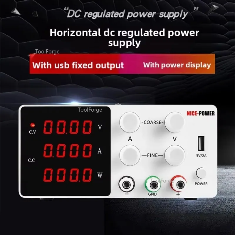 Fast Take Steady Flow Power Supply 30V Digital DC Power Supply Meter Adjustable Tool
