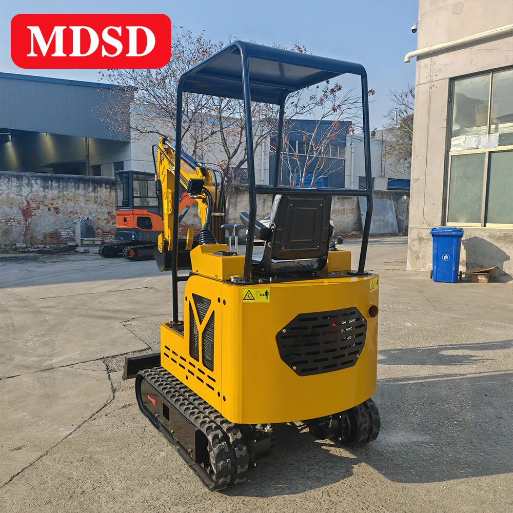 حار بيع حفارة صغيرة الذراع الطويلة الزراعية الهيدروليكية 1.5 طن حفارات صغيرة الصينية 1.8T حفار صغير من الباب إلى الباب التسليم