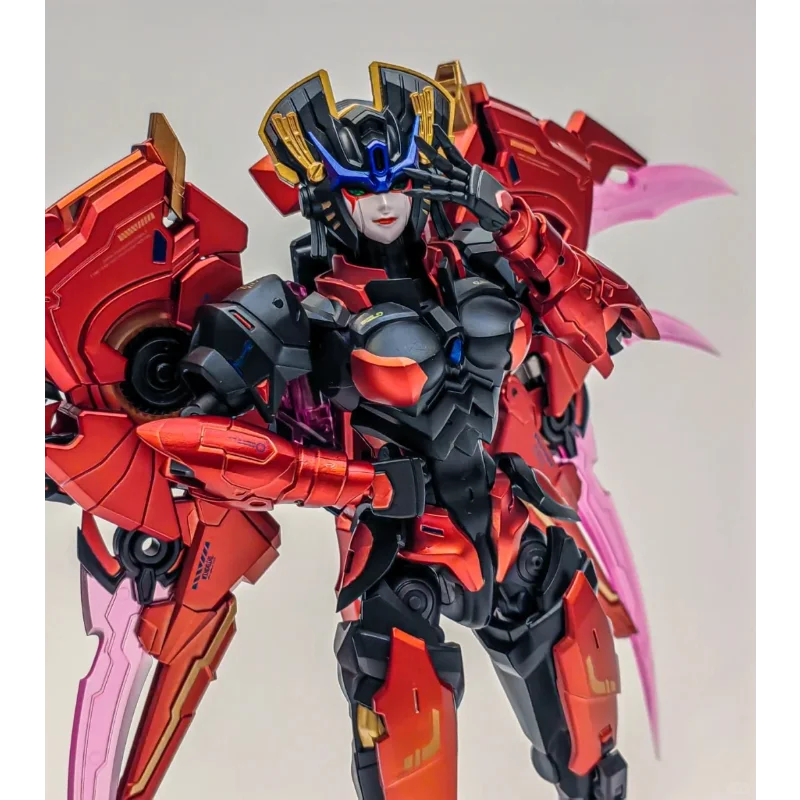 BingoToys BT-02 Robot Girl windblade Wind Blade Transforming Action Figure Female Robot Mecha Collectible Deformable Model Toy view 6