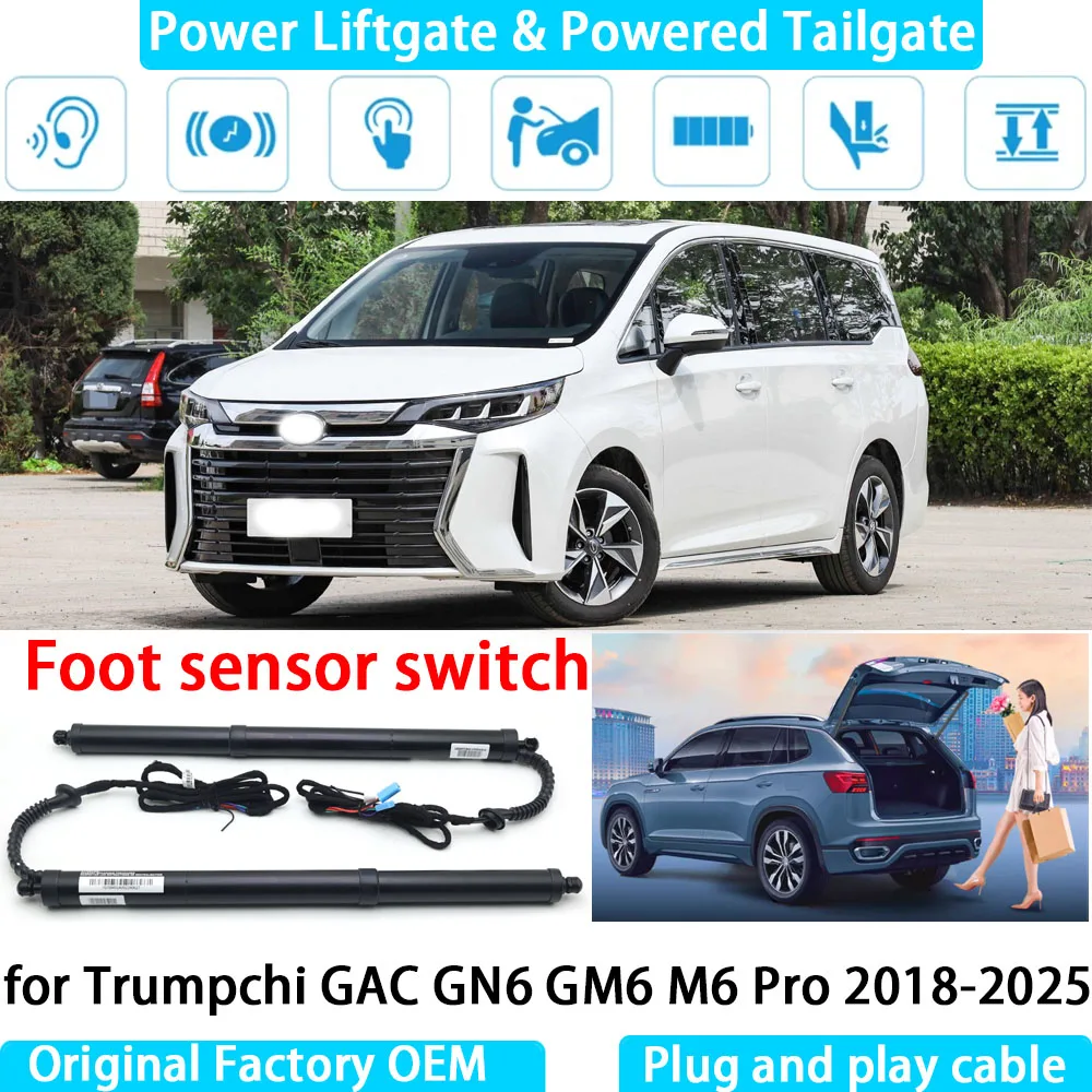 

for Trumpchi GAC GN6 GM6 M6 Pro 2018-2025 Automatic Electric Power Liftgate Powered Tailgate Strut Tail Gate Lift System