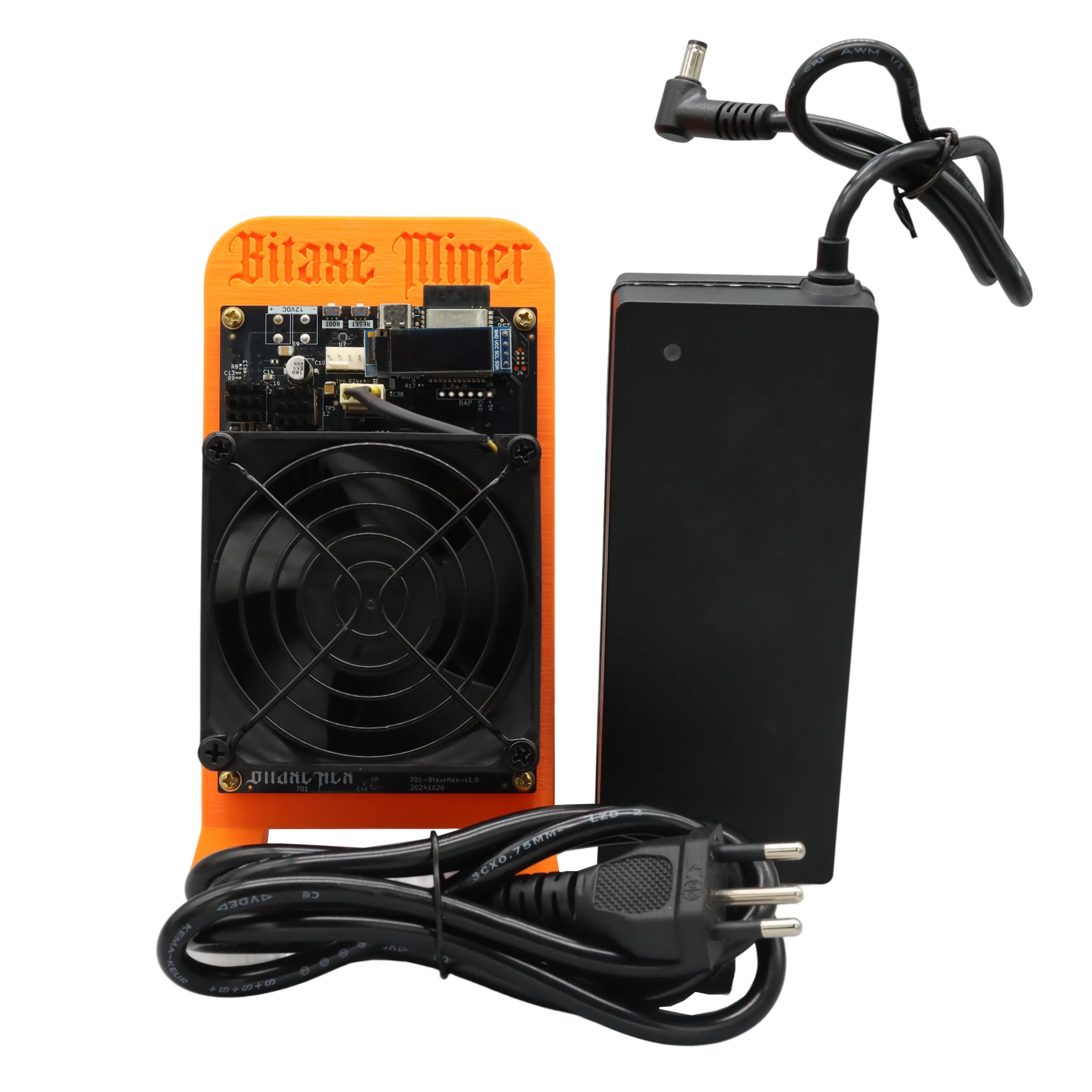 Bitaxe Supra Hex 702 4.2Th/s 90W BM1368 Asic チップ強力なオープン