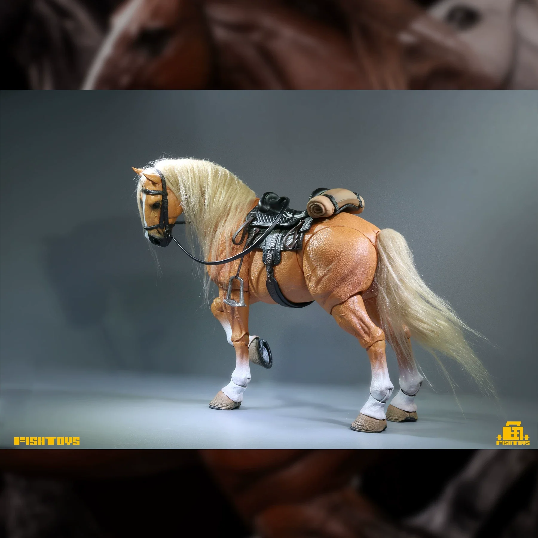 本物の馬 1/12 スケール可動ウェイストランドシリーズ関節式フィギュア