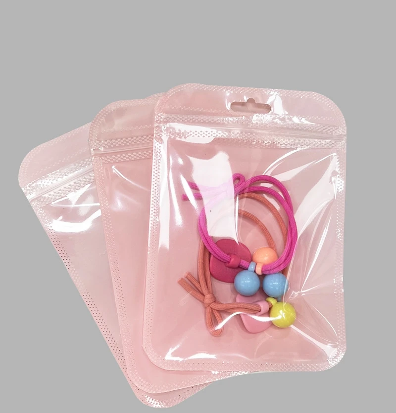 50 Stück 10,5 x 15 cm niedlicher Mylar-Verpackungsbeutel, wiederverschließbarer Folienbeutel für die Aufbewahrung von Lebensmitteln, Lipgloss, Schmuck, Display, Kleinunternehmensbedarf – Detail 5