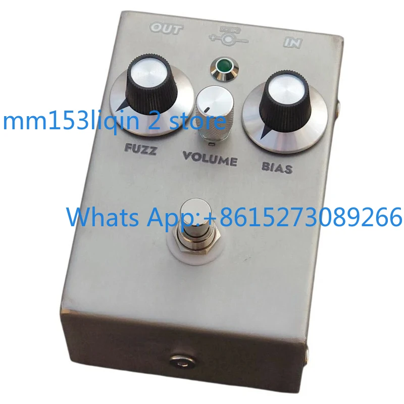 Germanium/Silicon Fuzz Face Clone - Swappable Transistor Guitar Effects Pedal (Jimi-Style Analog Circuit)