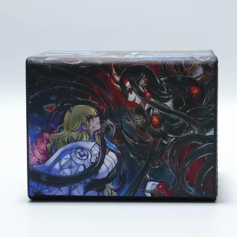 Yu-Gi-Oh Card Box Queen of The Azamina The Hallowed Azamina Diy Collection Card Storage Box Anime Peripheral Game Collection Gif