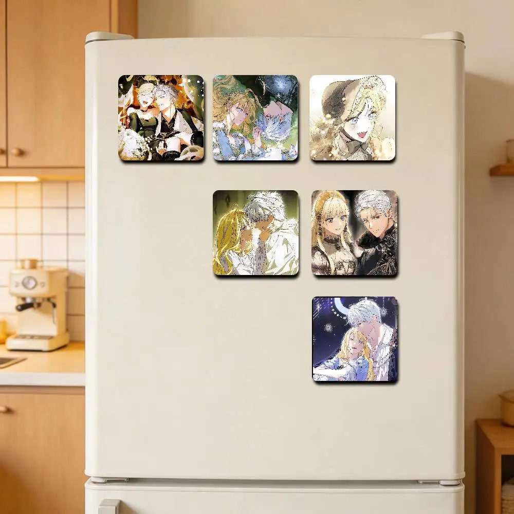 How To Win Comics My Husband Sublimation Magnet Cartoon Anime CuteFridge Magnets Personalized Sublimation Products for Kitchen