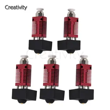 MK8 組裝式擠出機熱端套件全金屬 CR10 熱端擠出機 1.75 毫米鋁加熱塊適用於 Ender 3 Ender 5 CR10 CR10S 10 最佳銷售 mk8 熱端 - №3