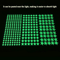 Luminous Stars Wall Stickers Kids Room Decoration Self-adhesive Decals Bedroom Background Home Decor Glow In The Dark Wallpaper