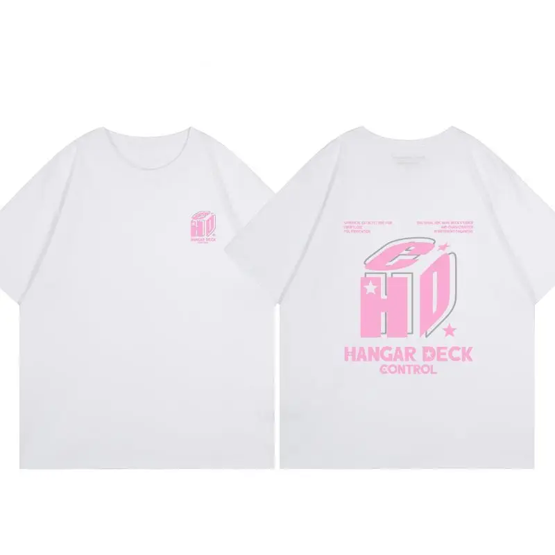 2026 Y2K Stacked Bold Letter Slogan T Shirt Small Chest Logo Large Back Graphic Casual Tee Oversized Men Women